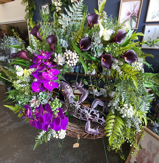 'The Rainforest' Grapevine Wreath