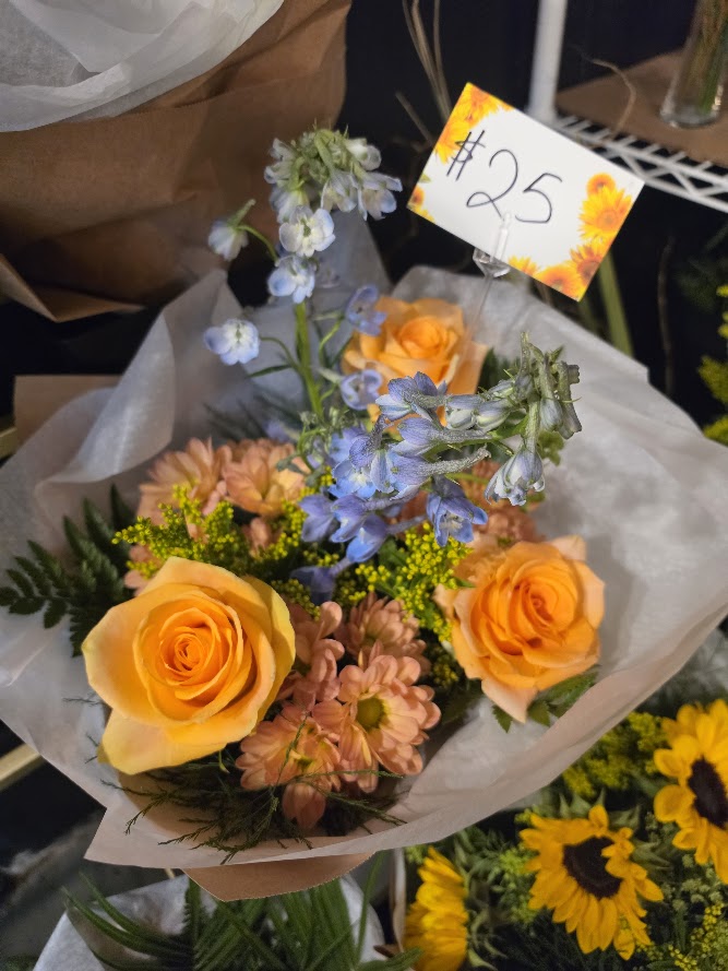 Florist Design Bouquet Wrapped