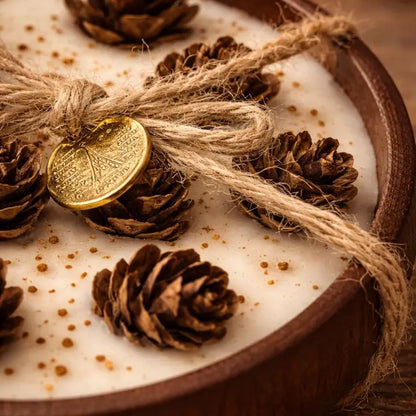Woodland Pinecone Candle