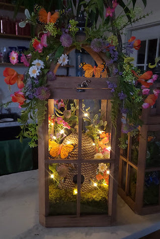 Sweet as Honey Silk Lantern