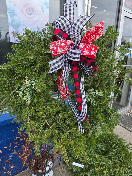 Balsam Wreath with Bow