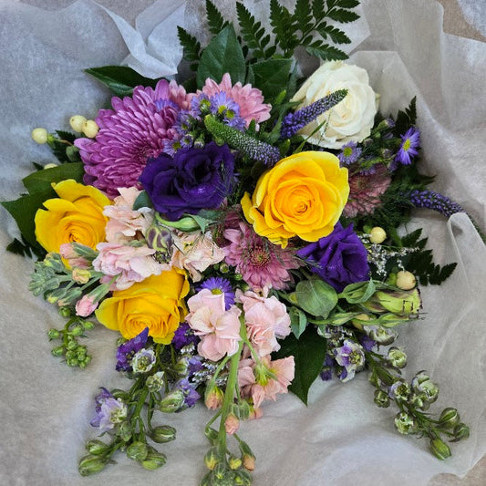 Florist Design Bouquet Wrapped