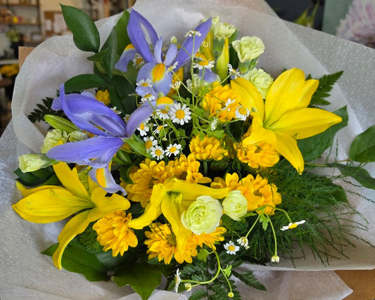 Florist Design Bouquet Wrapped