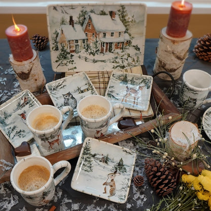 Winter's Frost Christmas Mug