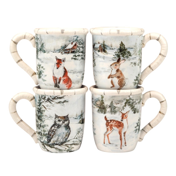 Winter's Frost Christmas Mug