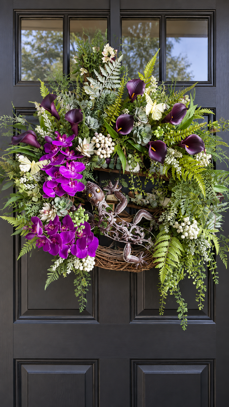 Enchanted Garden Silk Wreath