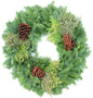 24" Mixed Evergreen Wreath