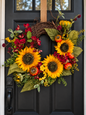 Golden Harvest Wreath