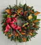 Magnolia & Dried Oranges Wreath