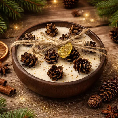 Woodland Pinecone Candle