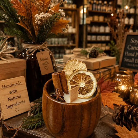 Cozy Pumpkin Spice Candle
