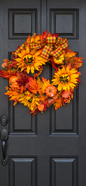 October Sunshine Wreath